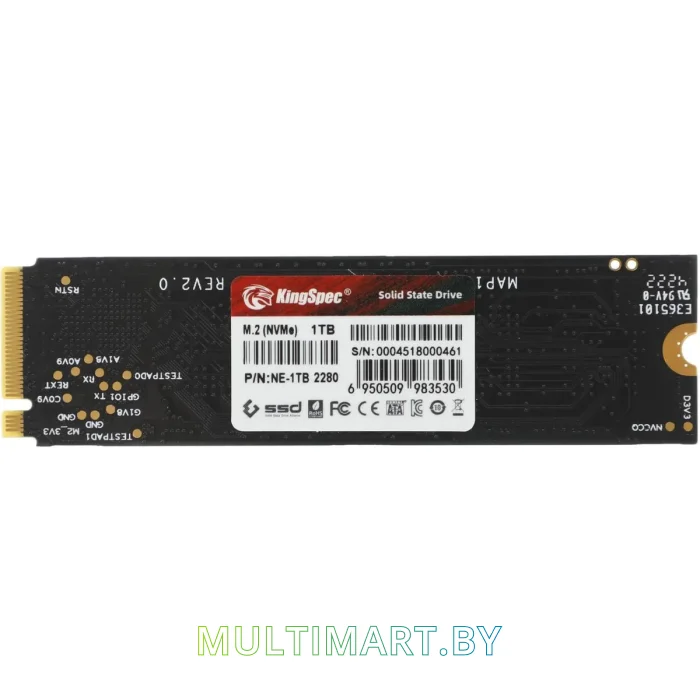 SSD диск KingSpec NE-1TB 2280 1TB
